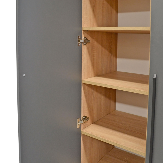 Dulap pentru Haine Deco Urban 90 cm cu polițe, 5 image