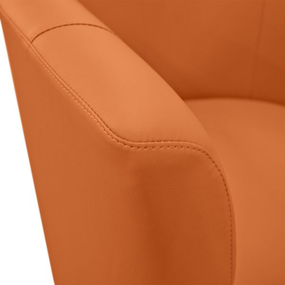 Canapea Deco  CLUB DUO Eco 72-Orange, 3 image