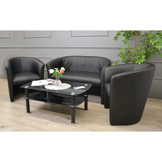 Canapea Deco  CLUB DUO Eco 30 Black, 2 image