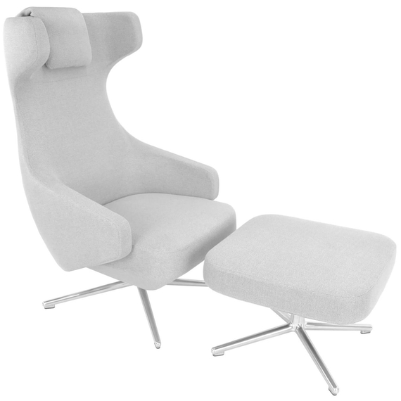 Taburet Seattle H-5201OT Grey, 5 image