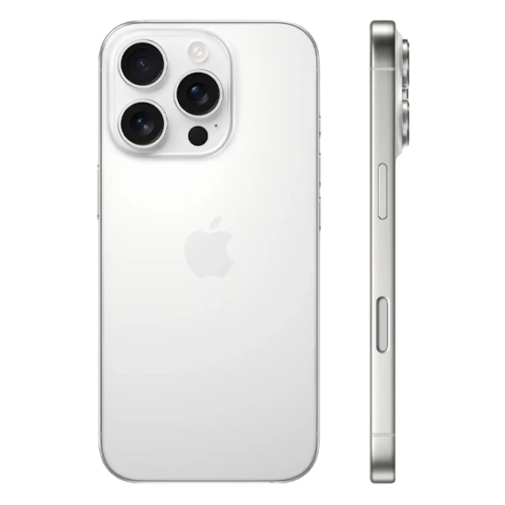 Apple iPhone 16 Pro 256GB, White Titanium, 3 image