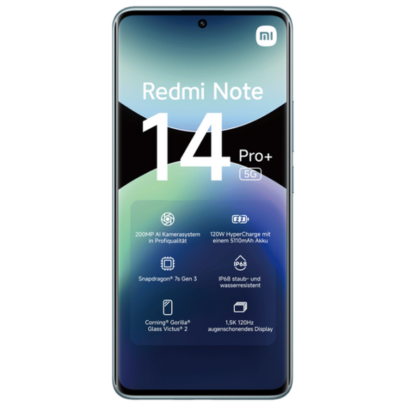 Xiaomi Redmi Note 14 Pro+ 5G 8/256Gb, Blue, 2 image