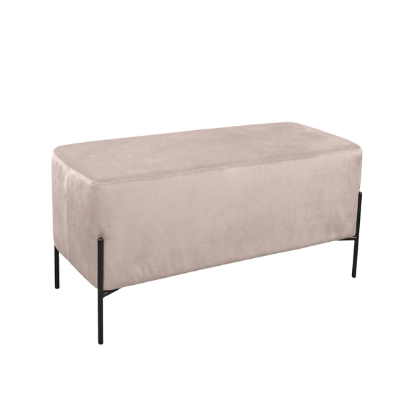 Scaun Deco Tabureta Ottoman Double Beige