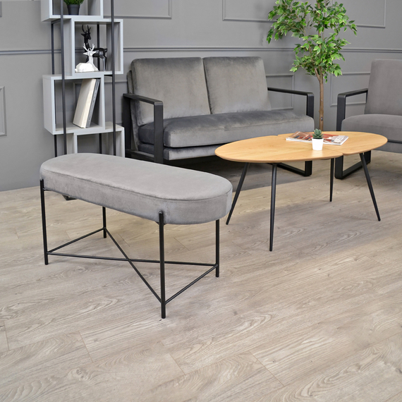 Banchetă Antreu Taco Double Dark Grey, 5 image