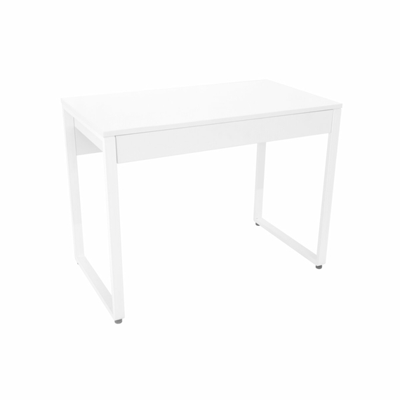Masă de birou Deco SMALL 100×55 White/White