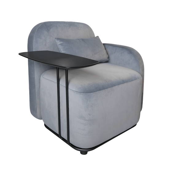 Fotoliu de birou Deco Shelly Grey