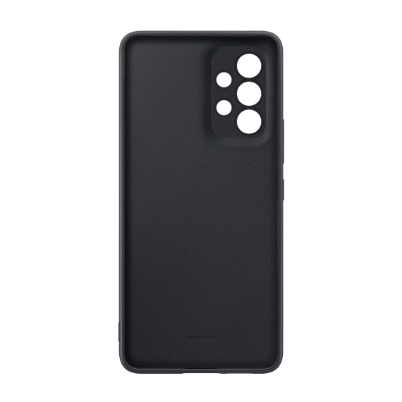 Husă Samsung Silicone Cover Galaxy A73, Negru, 4 image