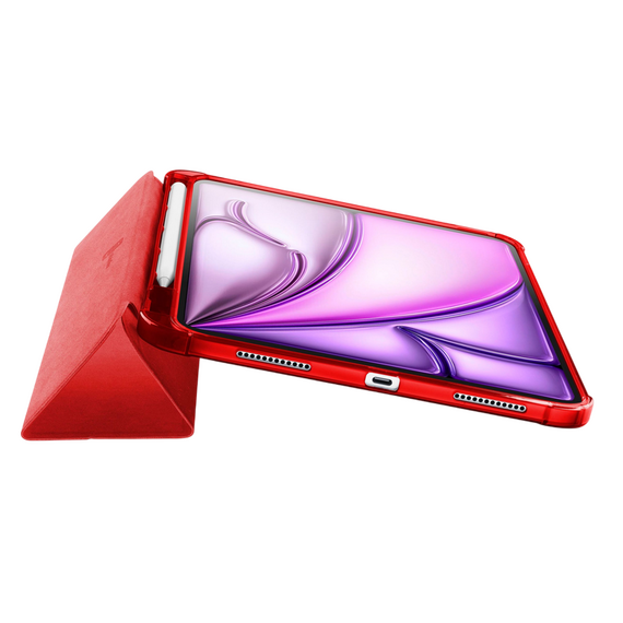 Husă pentru tabletă Cellularline Folio Pro - iPad Air 11'' (2024), Roșu, 6 image