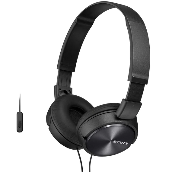 Căști SONY MDR-ZX310AP, Negru, 3 image