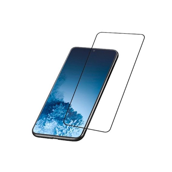 Sticlă de protecție Cellularline Impact Glass Capsule - Galaxy S21+, Negru, 2 image