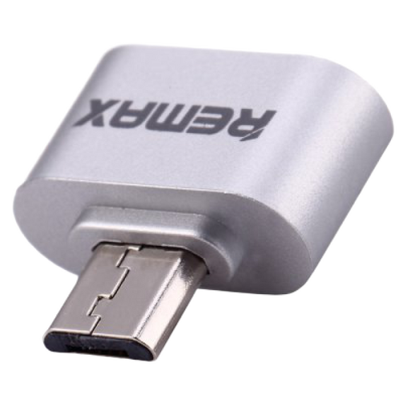 Adaptor USB Remax RA-OTG, Micro-USB/USB Type-A (F), Argintiu, 5 image