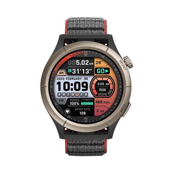 Ceas Sport/Antrenament Xiaomi Amazfit Cheetah Pro, 22mm, Negru, 4 image