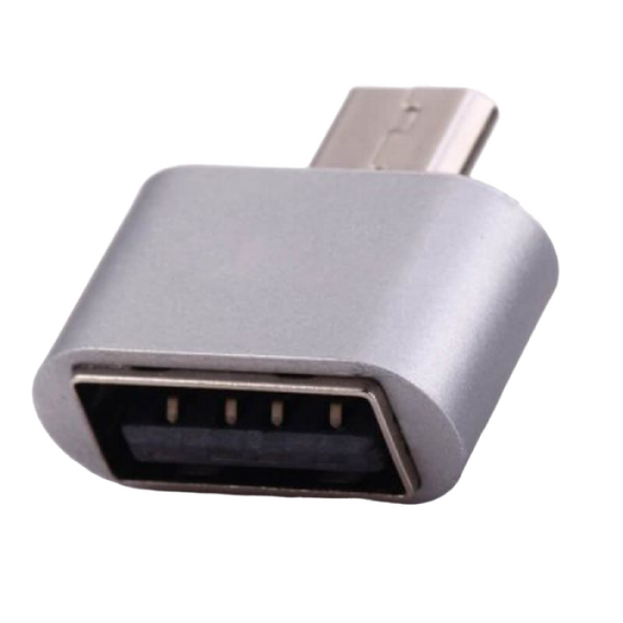 Adaptor USB Remax RA-OTG, Micro-USB/USB Type-A (F), Argintiu, 6 image