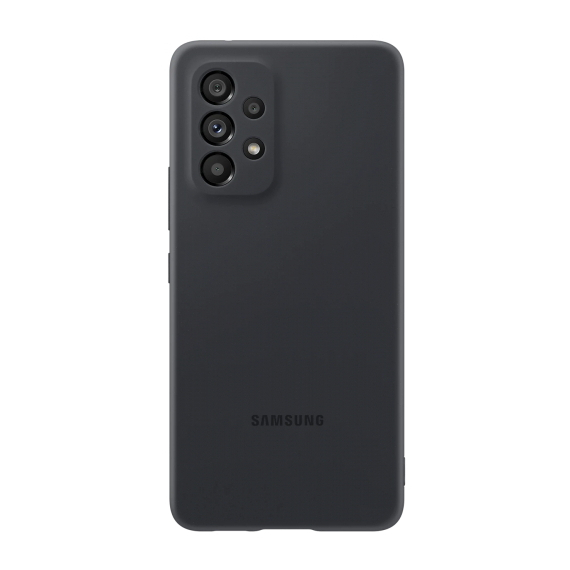 Husă Samsung Silicone Cover Galaxy A73, Negru, 2 image