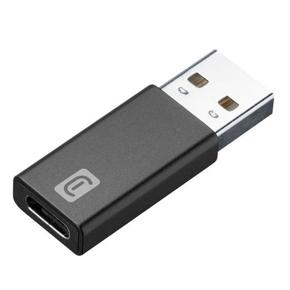 Adaptor USB Cellularline USB-C to USB, Negru, 2 image
