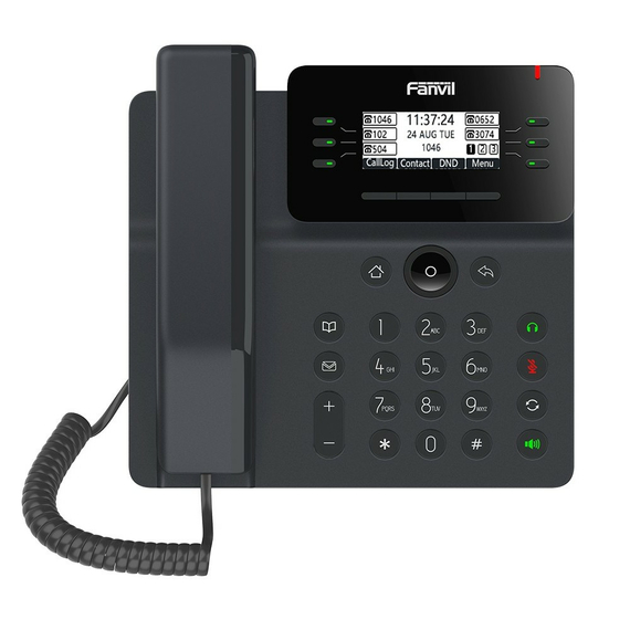 Telefon IP Fanvil V62, Negru, 4 image