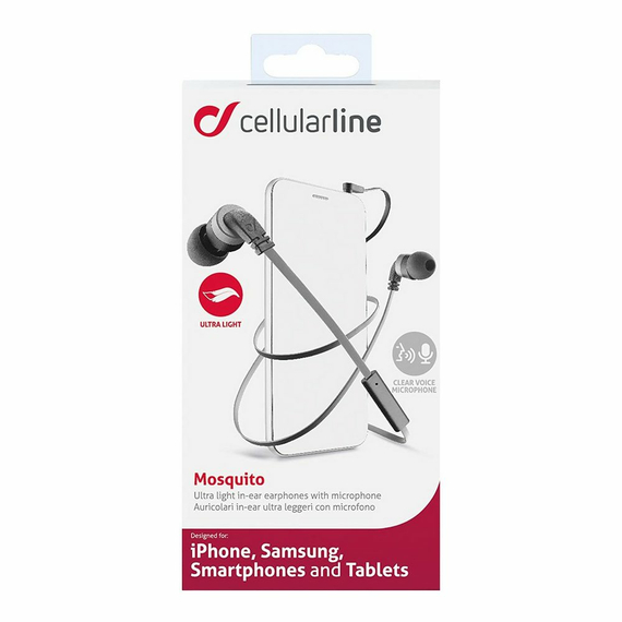 Căști Cellularline Mosquito, Negru, 9 image