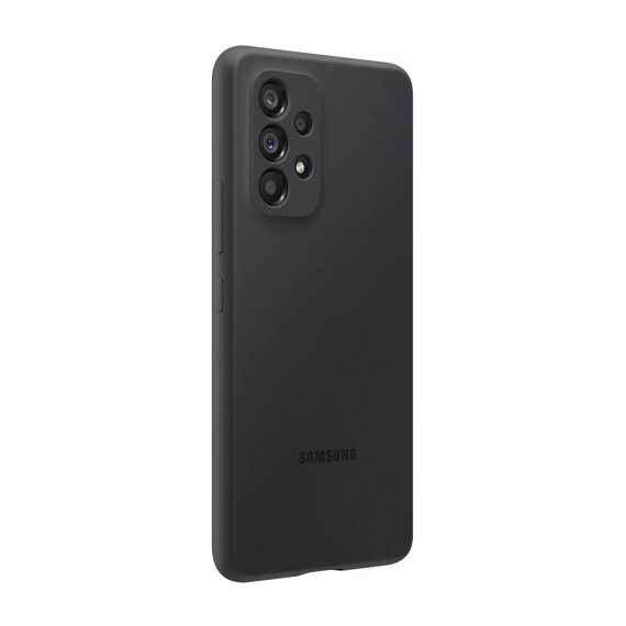 Husă Samsung Silicone Cover Galaxy A73, Negru, 6 image