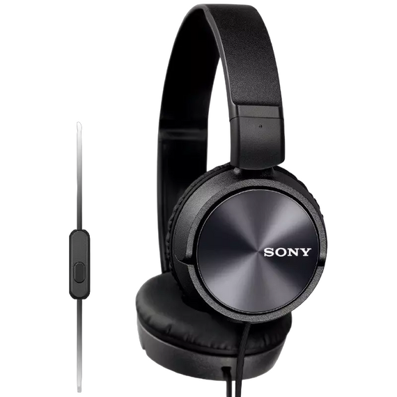 Căști SONY MDR-ZX310AP, Negru, 2 image