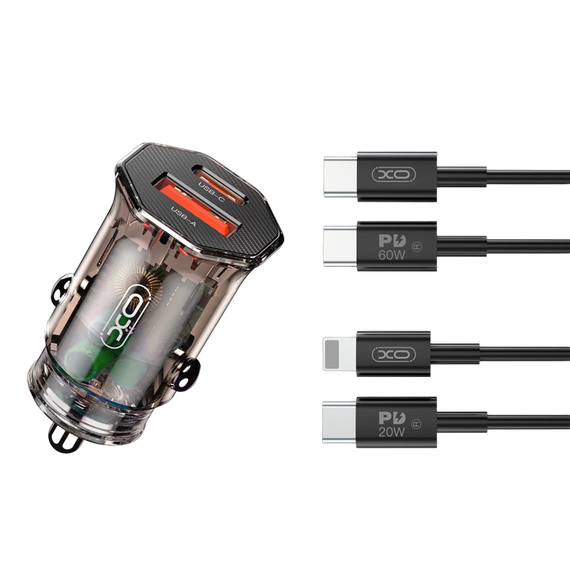 Incărcător auto XO CC50, 20W, Maro, 5 image