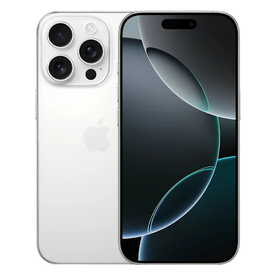 Apple iPhone 16 Pro 256GB, White Titanium