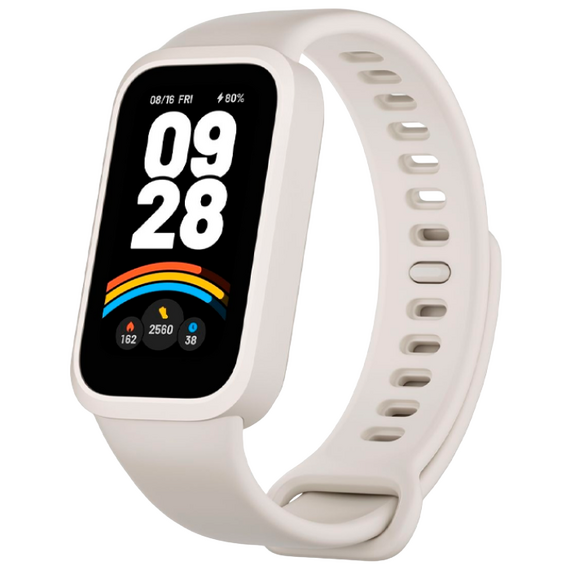 Ceas Sport/Antrenament Xiaomi Smart Band 9 Active, Bej | Alb, 2 image