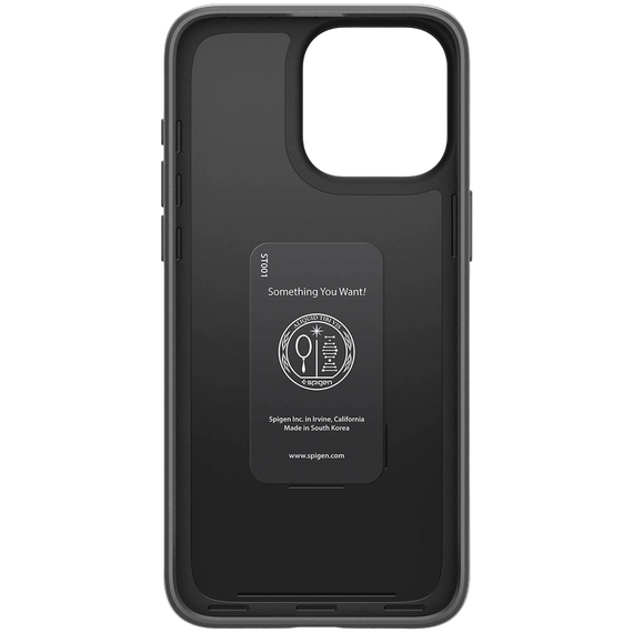 Husă Spigen iPhone 15 Pro Max Thin Fit, Negru, 3 image