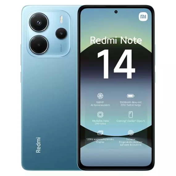 Xiaomi Redmi Note 14 8/256Gb, Blue