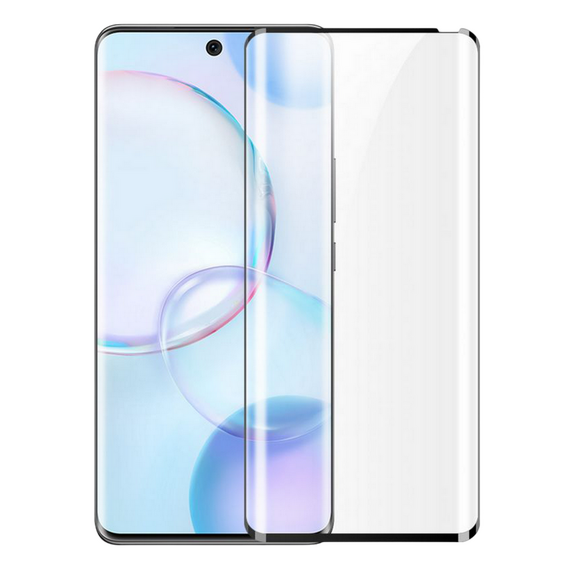 Sticlă de protecție Cellularline Impact Glass Curved - Galaxy S21 Ultra, Negru