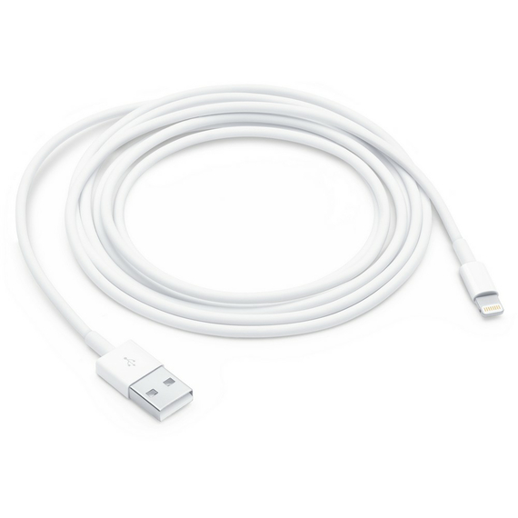Cablu încărcare și sincronizare Apple MD819ZM/A, USB Type-A/Lightning, 2m, Alb, 5 image