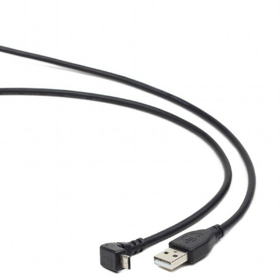 Cablu încărcare și sincronizare Cablexpert CCP-mUSB2-AMBM90-6, USB Type-A/micro-USB, 1,8m, Negru, 4 image
