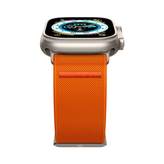 Curea pentru ceas Spigen Lite Fit Ultra, Nailon, Portocaliu, 2 image