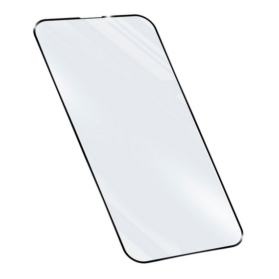 Sticlă de protecție Cellularline Impact Glass Capsule - iPhone 16 Pro, Negru, 2 image