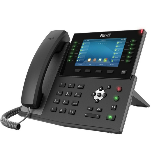 Telefon IP Fanvil X7C, Negru, 7 image
