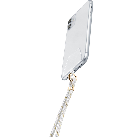 Suport pentru smartphone Cellularline Universal Lace, Argintiu, 2 image