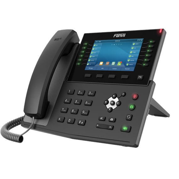 Telefon IP Fanvil X7C, Negru, 5 image