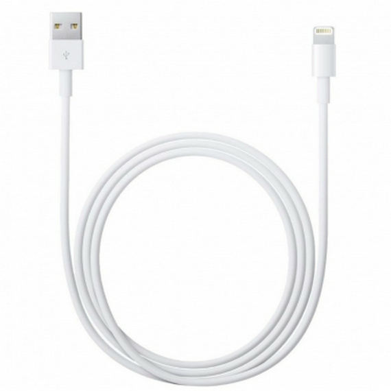 Cablu încărcare și sincronizare Apple MD819ZM/A, USB Type-A/Lightning, 2m, Alb, 8 image