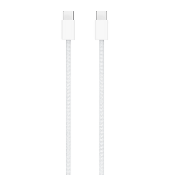 Cablu de încărcare și date Apple MW493ZM/A, USB Type-C (F)/USB Type-C (F), 1m, Alb