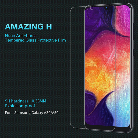 Sticlă de protecție Nillkin Galaxy A20/A30/A50/M30s - Tempered Glass, Transparent, 6 image