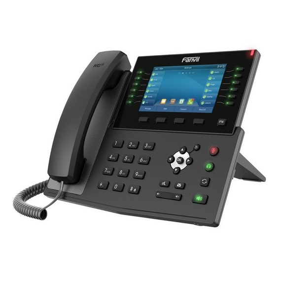 Telefon IP Fanvil X7C, Negru, 6 image