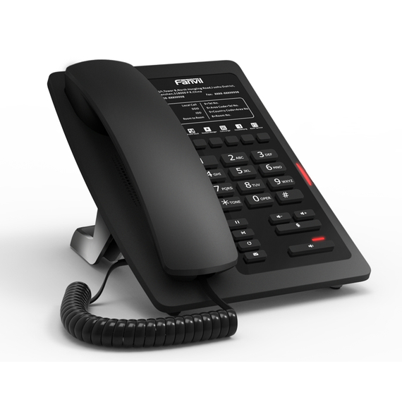 Telefon IP Fanvil H3, Negru, 3 image