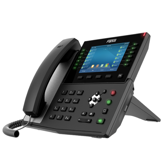 Telefon IP Fanvil X7C, Negru, 4 image