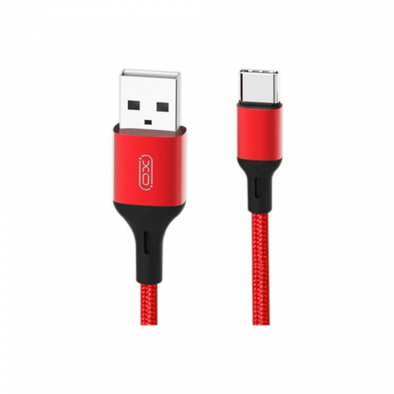 Cablu încărcare și sincronizare XO NB143, Micro-USB/USB Type-A, 2m, Roșu, 3 image