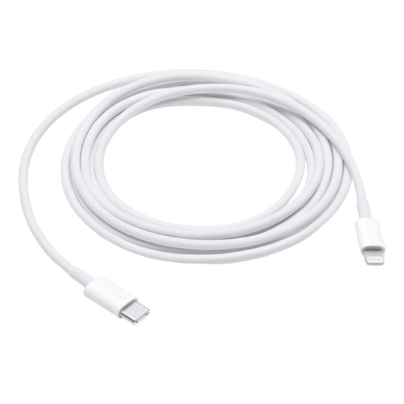 Cablu încărcare și sincronizare Apple MQGH2ZM/A, USB Type-C/Lightning, 2m, Alb