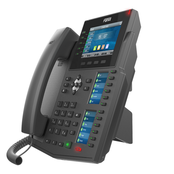 Telefon IP Fanvil X6U, Negru, 5 image