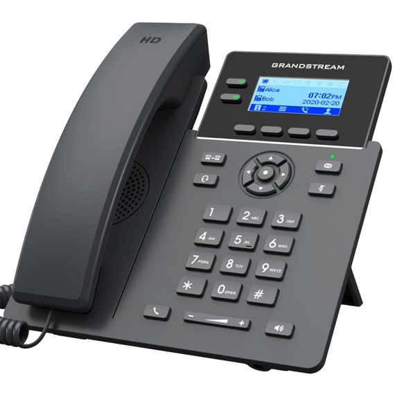 Telefon IP Grandstream GRP2602P, Negru, 3 image