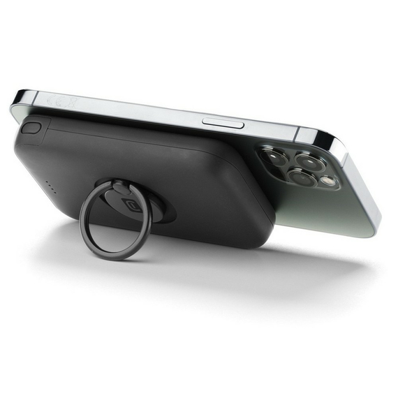 Acumulator extern Cellularline MAG 5000 Wireless, 5000mAh, Negru, 4 image