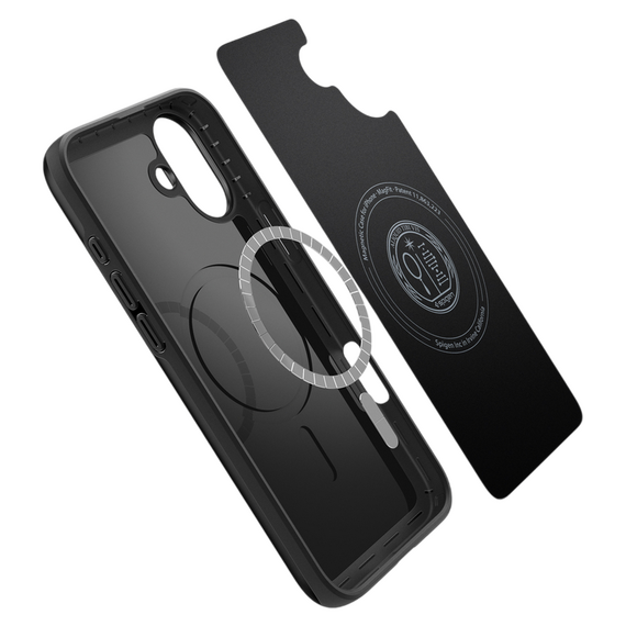 Husă Spigen iPhone 16 Plus Thin Fit Mag, Negru, 7 image