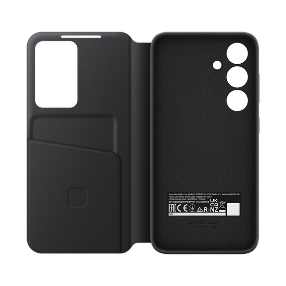 Husă Samsung Smart View Wallet for Galaxy S24, Negru, 4 image