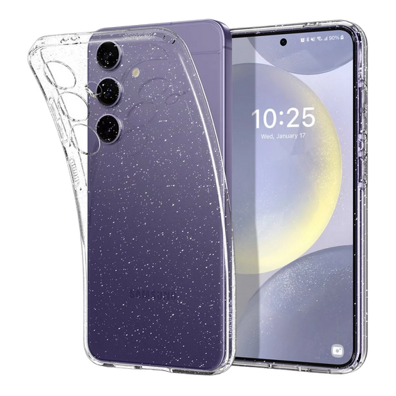 Husă Spigen Samsung Galaxy S24, Liquid Crystal, Cristal cu sclipici